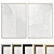 Plaster Texture Double Photo Frame 3D model small image 1