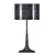 Modern Chic Trilogy Table Lamp 3D model small image 1