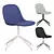 Modern Muuto Swivel Side Chair 3D model small image 3