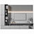 Modern TV Wall 126 Stand 3D model small image 2