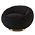 Elegant Swivel Chair Bollinger 3D model small image 2