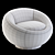 Elegant Swivel Chair Bollinger 3D model small image 3