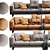 Luxury Minotti Dylan Set 12 3D model small image 2