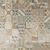 Retro Deco Porcelain Tiles Set 3D model small image 6