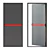 Fireproof Iron Door DIERRE SPLIT 3D model small image 2