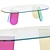 Multicolored Glass Coffee Table 3D model small image 1