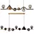 Melody Chandelier 9-Light Pendant 3D model small image 1