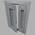 Custom Entry Doors: FALKO Stylized 3D model small image 3