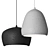 Modern Industrial Pendant Light 3D model small image 1