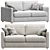 Modern Brookville Sofa 3D Model 3D model small image 2