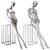 Juno Women's Stylish Mannequins 3D model small image 4