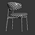 Elegant Oleandro Chair for Calligaris 3D model small image 6