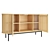 Modern Fortitude Oval Sideboard 3D model small image 2