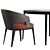 Modern Dining Table and Chairs 3D model small image 4