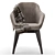 Kawajun Mare Chair: Chic Seating 3D model small image 2