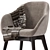 Kawajun Mare Chair: Chic Seating 3D model small image 5