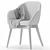 Kawajun Mare Chair: Chic Seating 3D model small image 6