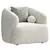 Soft Boucle Accent Chair Sofia 3D model small image 2