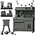 MILTON & GOOSE Play Kitchen: Deluxe Ensemble 3D model small image 7