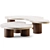 Sleek Andrea Luca Nesting Tables 3D model small image 2