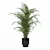 Modern Areca Palm Flower Pot 3D model small image 3