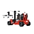 Lego Forklift Truck Model Corona 3D model small image 3