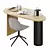 Eclipse Desk Workplace Furniture Modelling 3D model small image 1