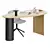 Eclipse Desk Workplace Furniture Modelling 3D model small image 4