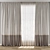 Minimalist Curtain 3D Model Kit 3D model small image 1