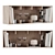 Modern Floating Wall Shelves 3D model small image 2