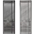 Raised Panel Doors: Modern Elegance 3D model small image 2