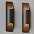 Modern Outdoor Wall Sconce Applique 3D model small image 3