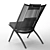 Outdoor Aloha Lounge Chair - XK04 3D model small image 4