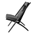 Outdoor Aloha Lounge Chair - XK04 3D model small image 8