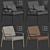 Modern Lounge Chair by Grand Rapids 3D model small image 7