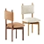 Modern Chic Furniture Set: Paf Paf Chair MC25 & Neva Table 3D model small image 4