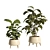 73-Piece Indoor Plant Ceramic Pot 3D model small image 2