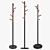 Forest Rustic Coat Rack 3D model small image 4