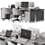 Office Essentials Set 569 3D model small image 1