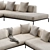 Flexform PERRY UP Sofa 2016 3D model small image 2