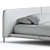 Modern Italian Designer Blendy Bed 3D model small image 3