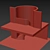 Neoclassical Stone Spiral Staircase 3D model small image 5