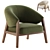 Modern Apora Armchair: Corona Render 3D model small image 1