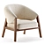 Modern Apora Armchair: Corona Render 3D model small image 2