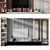  Modern Plywood TV Shelf Design 3D model small image 2