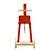 Vibrant Red Rocking Horse Toy 3D model small image 3