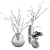 Light + Ladder Vases with Branches 3D model small image 5