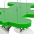 Kids Acrylic Chandelier: Battle-Plane 3D model small image 2