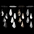 Geometric Rock Chandelier Light 3D model small image 3