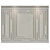 Decorative Plaster with Molding #011 3D model small image 2